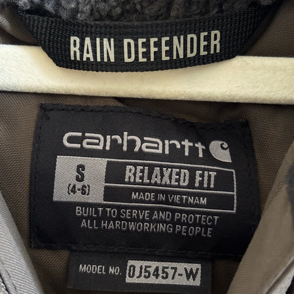 NEW Carhartt Women's Montana Relaxed Fit Insulated Jacket - Color: Tarmac - Picture 3 of 5